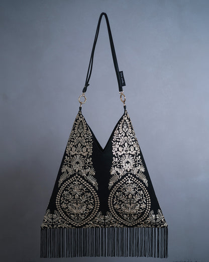 Triangle Tote - トライアングルトート - Black